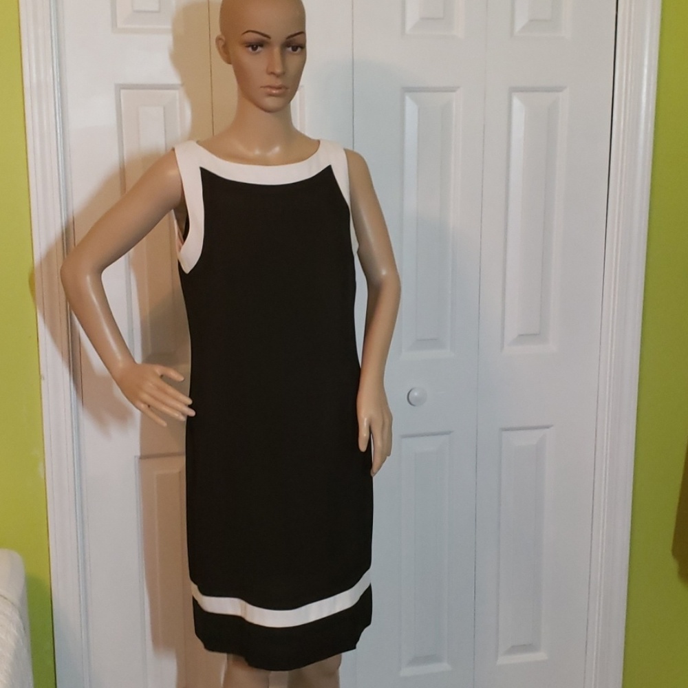 Black & White Statement Dress